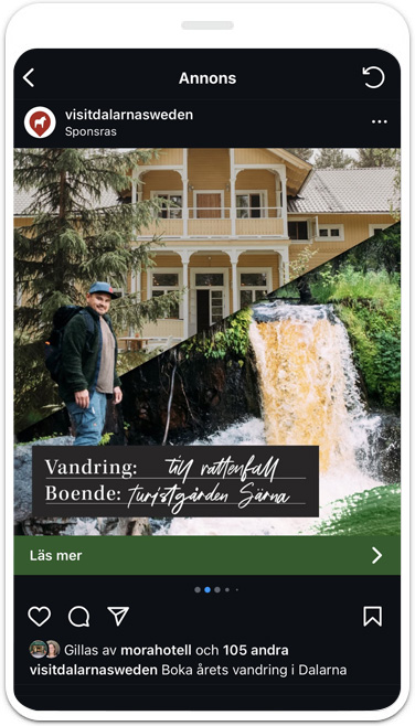 Instagram kampanj.