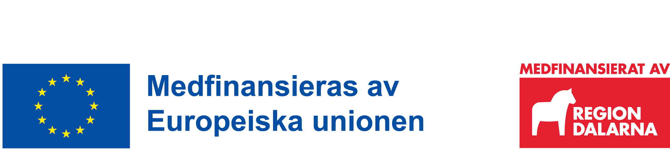 Logo Region Dalarna och ERUF