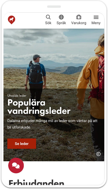 Visitdalarna.se kampanjsida.