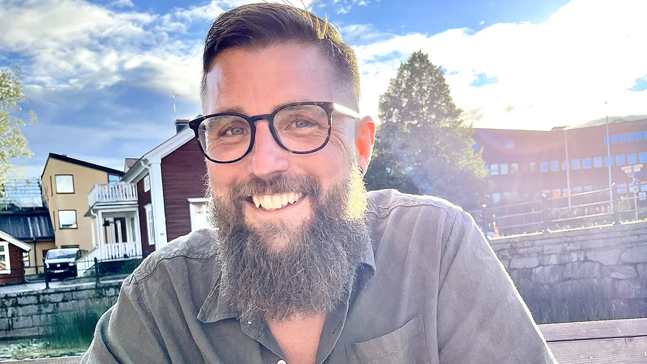 Porträttbild av Kalle Myrkrans