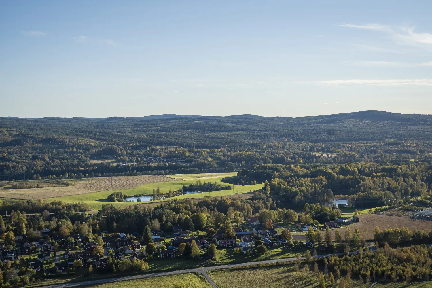 Vy över Djurmoklack.
