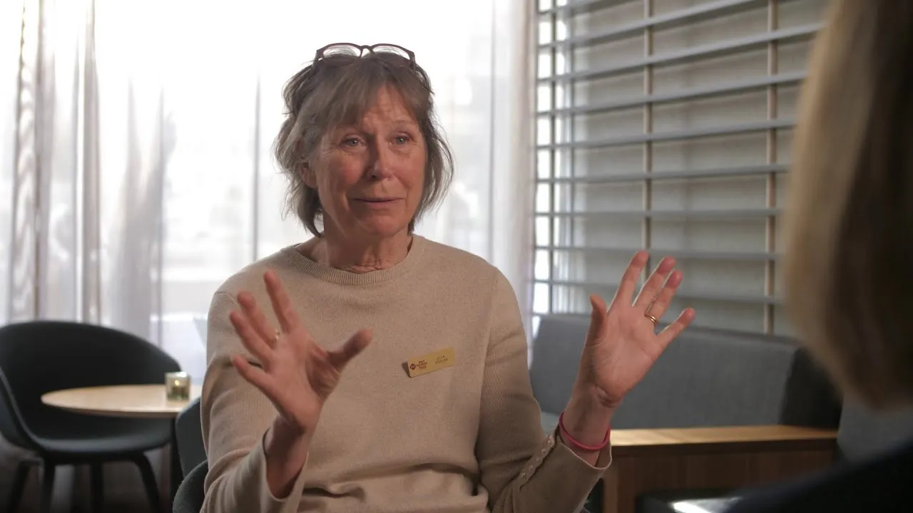 Ulla Köhler på Grand Hotel Elektra i Ludvika.