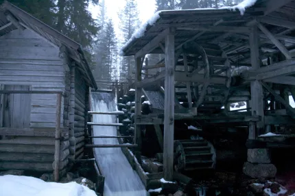 Näckådalen's saw and mill