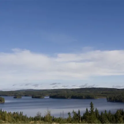 View of Lake Gimmen.