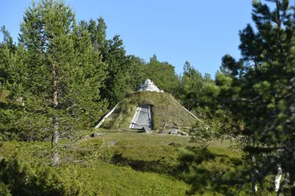 Samekåta i Grövelsjön
