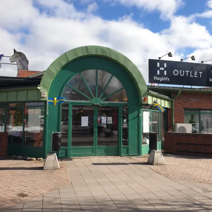Entrén till affären.