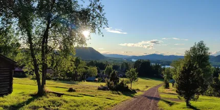 Owe Hedlund Hökberg Utsikt över bergen.